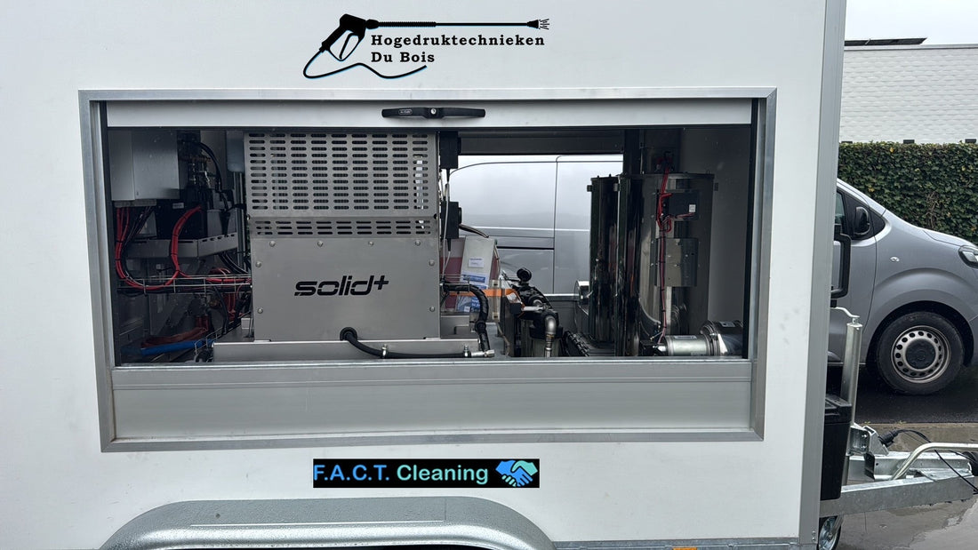 Solid+ Hogedruktrailer met dieselmotor voor FACT Cleaning