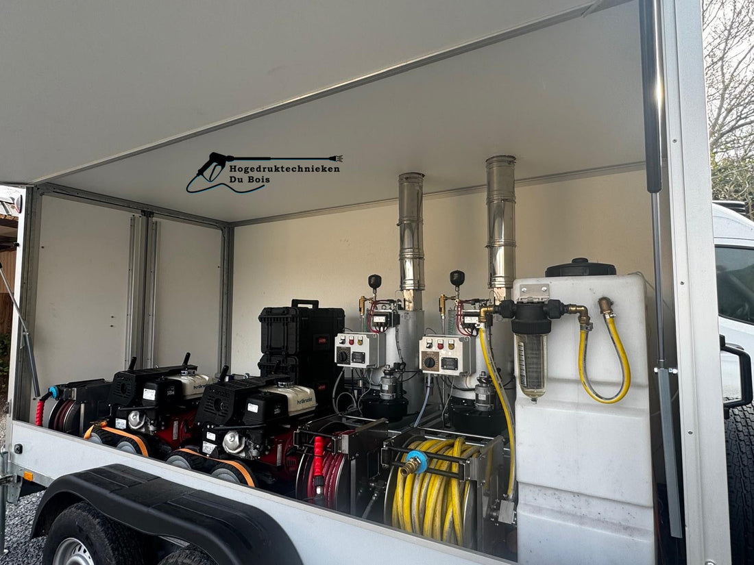 Hogedruktrailer op maat voor Herlux – dubbele kracht, maximale efficiëntie