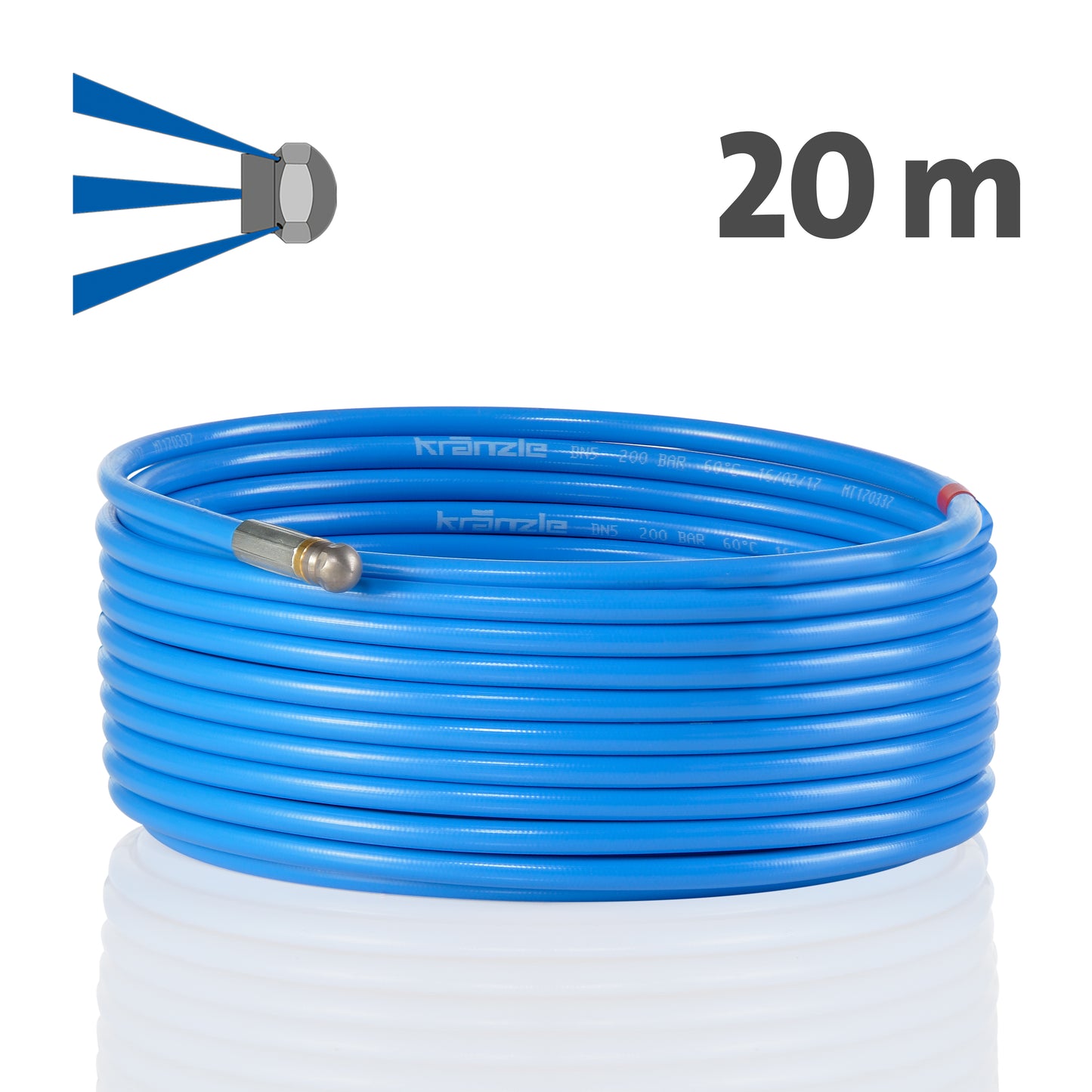Kranzle rioolrat met steeknippel D12