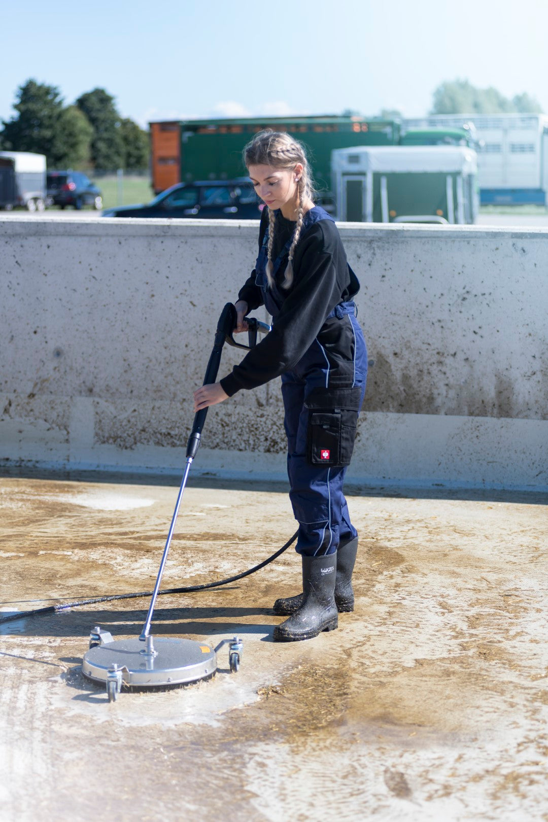 Kränzle Round Cleaner 410 – lans 600mm - D12 Steeknippel