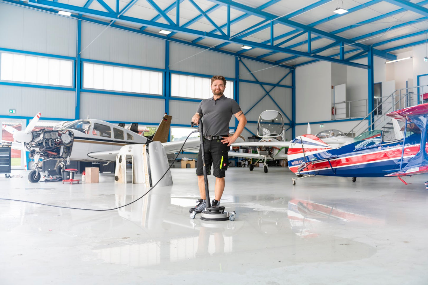 Kranzle Round cleaner ufo inox + steeknippel D12
