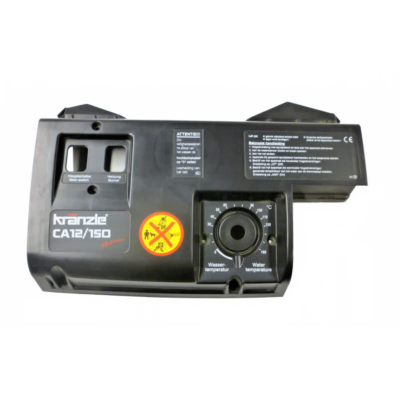 Kränzle Deksel elektrokast therm CA 12/150 (zwart) (44808.7)