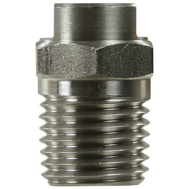 Lechler MEG Vlakstraalnozzle - 25 graden straalbreedte - RVS en 1/4" NPT