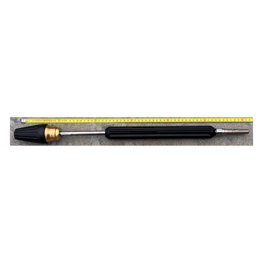 Turbokiller 43cm RVS met snelkoppeling (ST-458.1) met meter