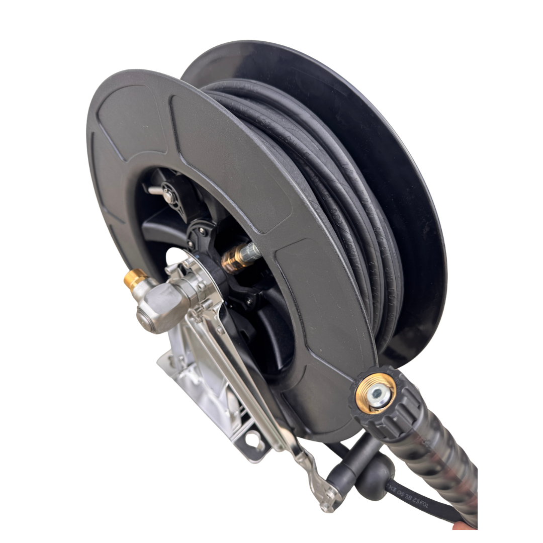 Hogedruktechnieken Du Bois - Automatische hogedrukhaspel 20m met M22 koppelingen