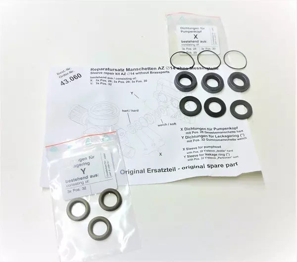 Kränzle Repairkit manchetten 14mm AZ – Kränzle (43060)