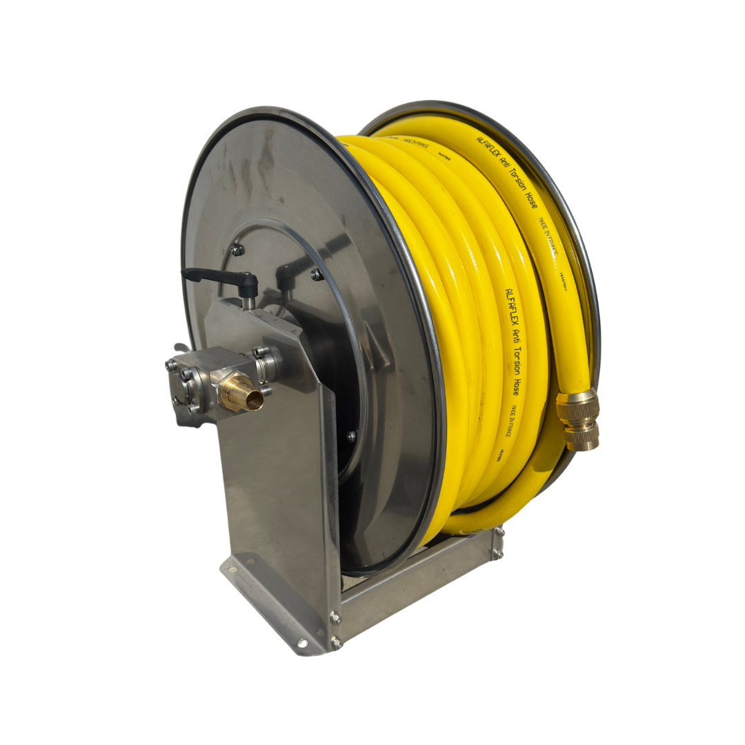 TEHA Stki 20/19 met Alfaflex 20m lagedrukslang 3/4 en inox draaikoppeling
