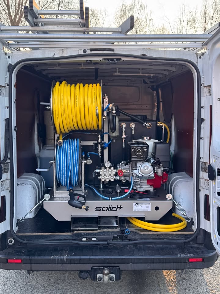 Solid+ Skid-B inbouw hogedrukreiniger – mobiele reiniging 200 bar