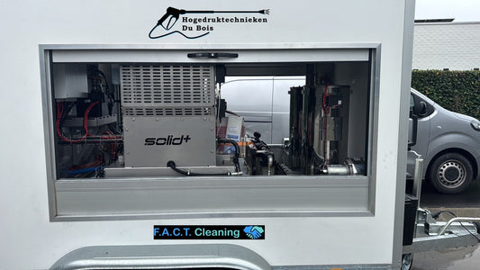 Solid+ Hogedruktrailer met dieselmotor voor FACT Cleaning
