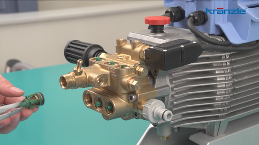 Kränzle drukverlies? Kleppen vervangen in de hogedrukpomp (1/3)