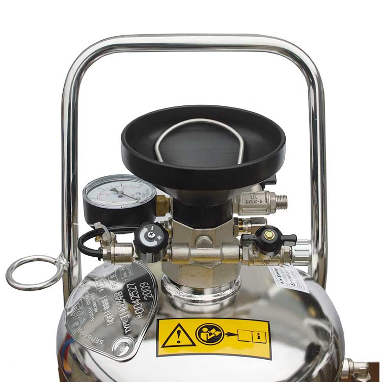 Suttner Inox Foamer 24 L / 50 L – Professioneel drukvat voor schuimvorming