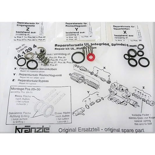 Kränzle Repairkit ULH 250 integr. AP pomp (14129.4)