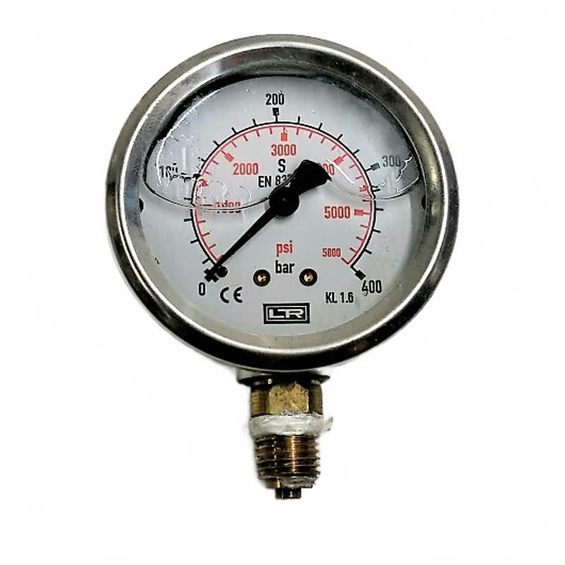 Kränzle Manometer 400 bar 63MM 1/4" (radiaal) (15039.6)