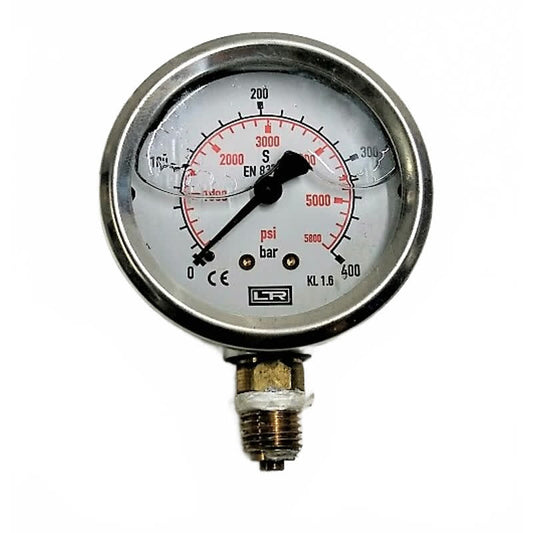 Kränzle Manometer 400 bar 63MM 1/4" (radiaal) (15039.6)