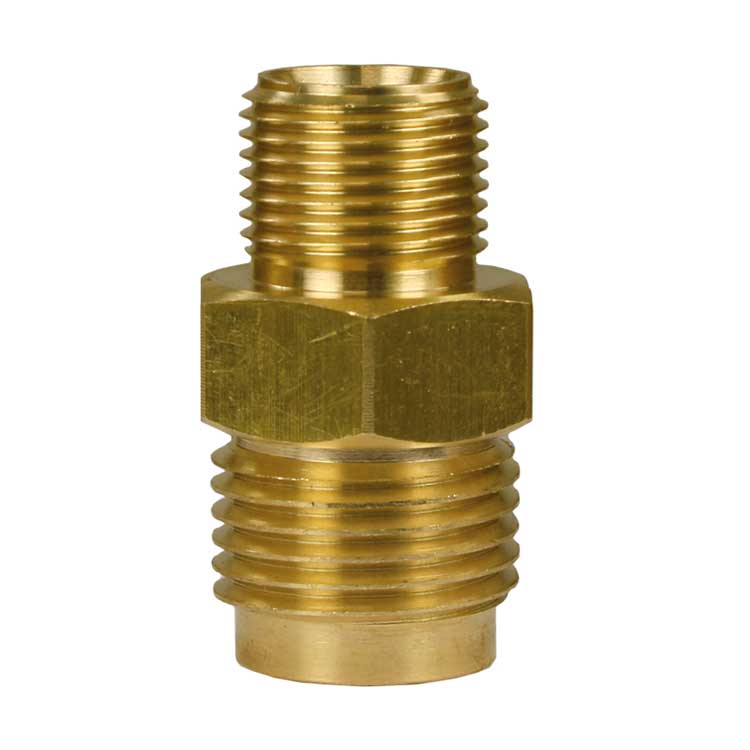 Schroefkoppeling 1/2" - Nippel - buitendraad