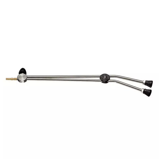 Kranzle Dubbellans inox met draaiknop - D12 steeknippel
