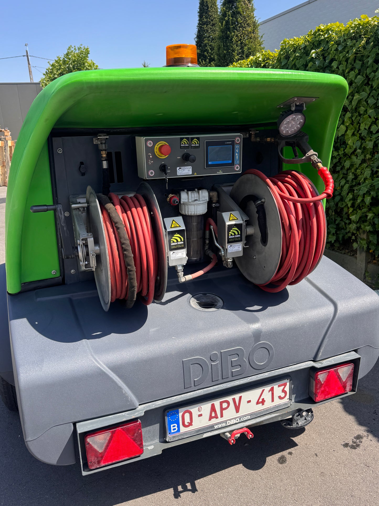 Tweedehands DiBO JMB-M+ 249/25 TG M2 AK SF2 hogedruktrailer – full-option