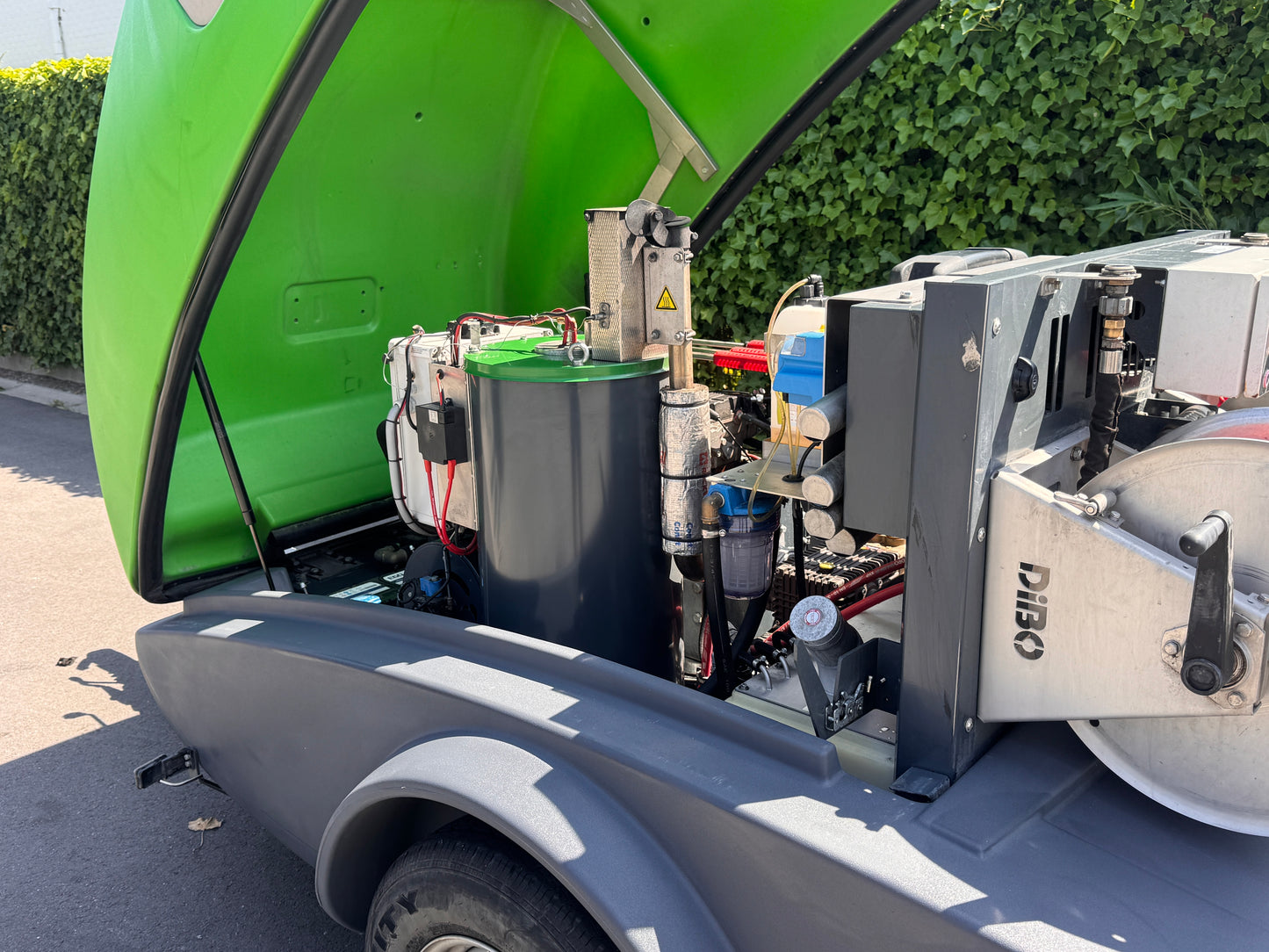 Tweedehands DiBO JMB-M+ 249/25 TG M2 AK SF2 hogedruktrailer – full-option