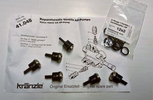 Kränzle Repairkit kleppen AP (profi-jet) (41048)