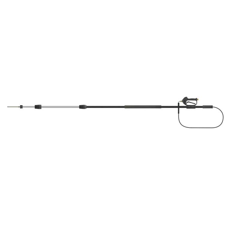 R+M Suttner telescooplans 2,45-5,65 m ST-602 met ST-245 koppeling voor gevelreiniging