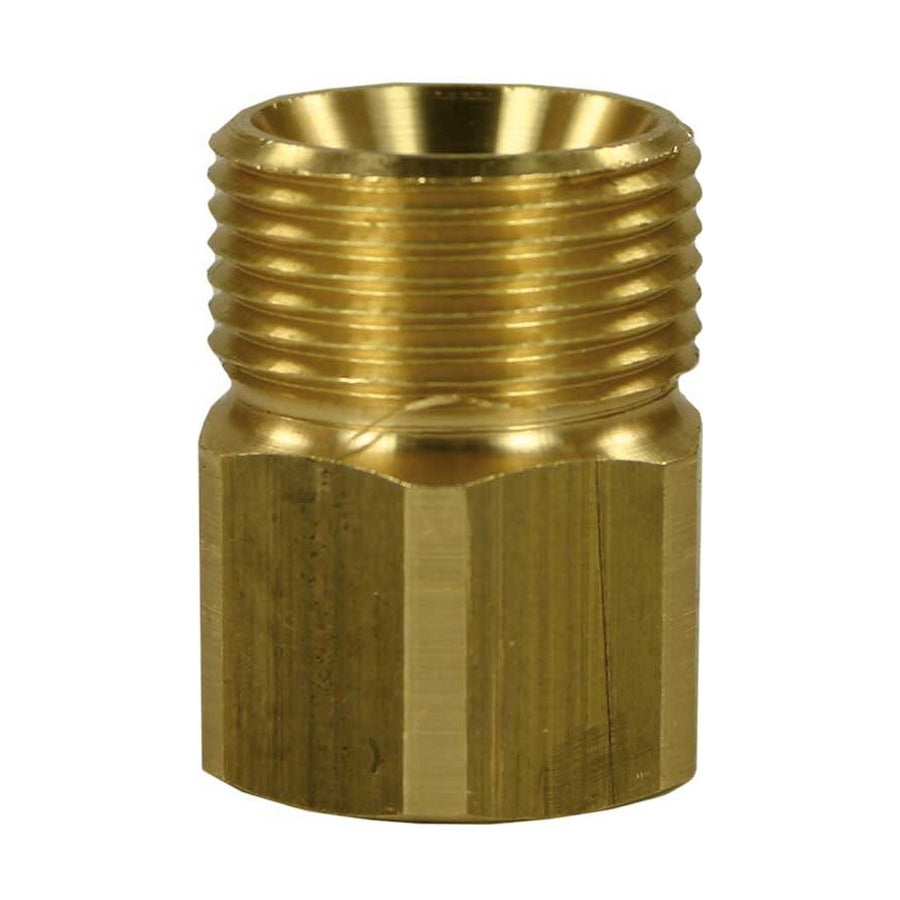 M22 Schroefkoppeling - 3/8 binnendraad van R+M Suttner, messing hogedrukkoppeling, SKU 56540