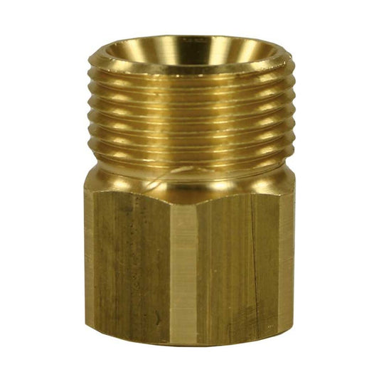 M22 Schroefkoppeling - 3/8 binnendraad van R+M Suttner, messing hogedrukkoppeling, SKU 56540