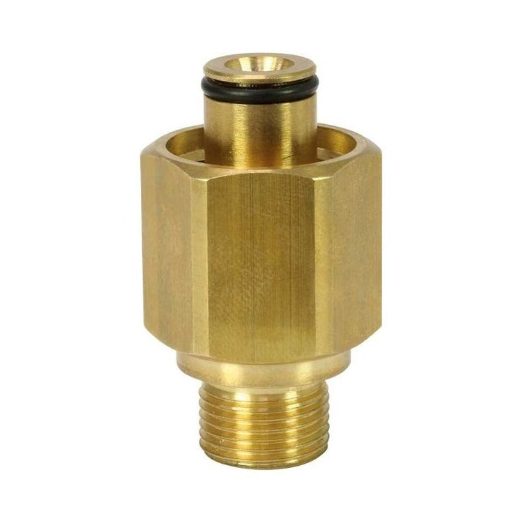R+M Suttner TR22 binnendraad x 3/8" buitendraad aftermarket-adapter, geschikt voor specifieke Kärcher Professional TR22-aansluitingen, SKU 565683