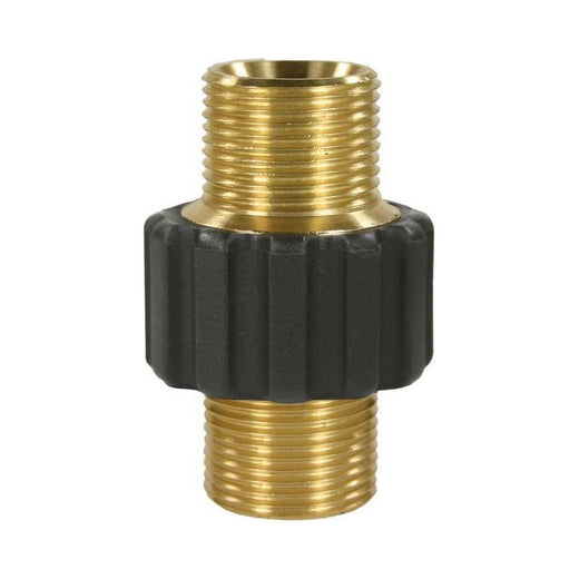 M22 slangverbinder Kärcher messing met rubberbescherming