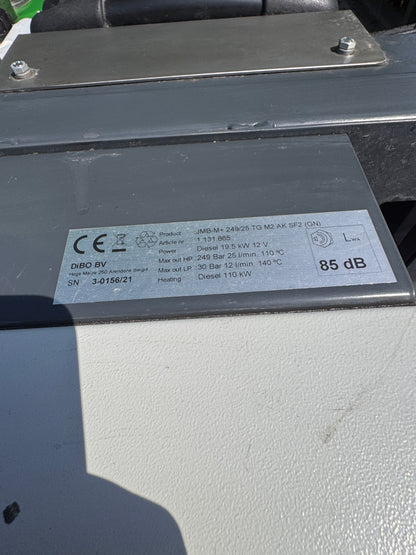 Tweedehands DiBO JMB-M+ 249/25 TG M2 AK SF2 hogedruktrailer – full-option