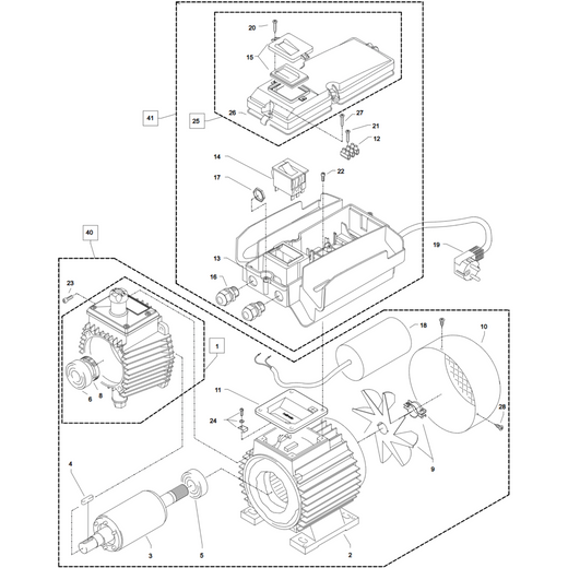 K 1152 TST (60202.0) - Motor