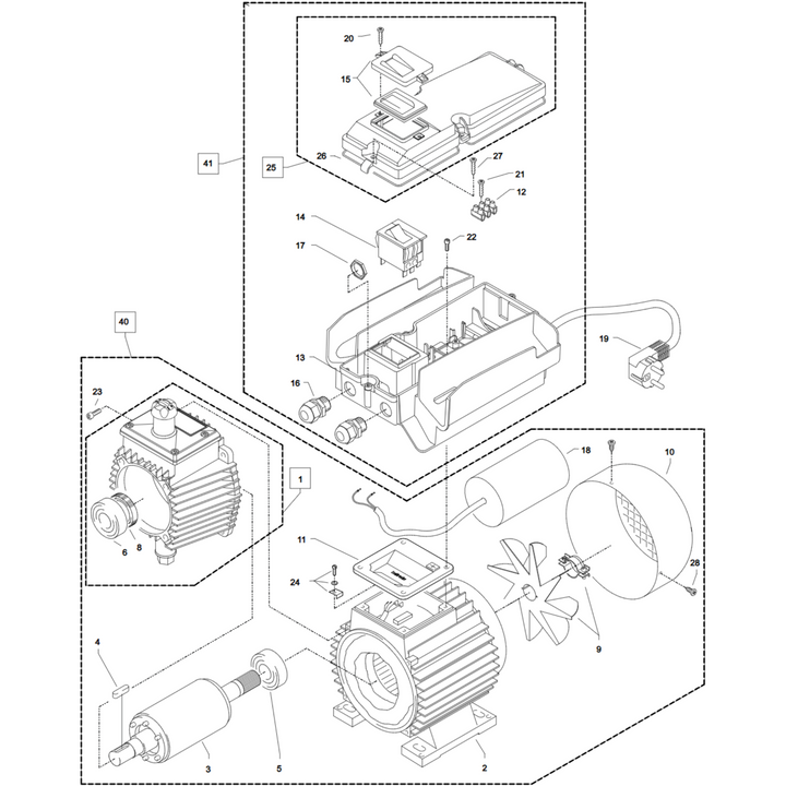 K 1152 TST (60202.0) - Motor