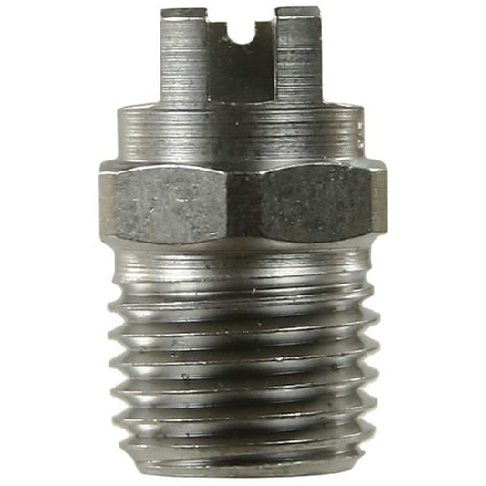 PMEG Vlakstraalnozzle - 25 graden straalbreedte - RVS en 1/4" NPT