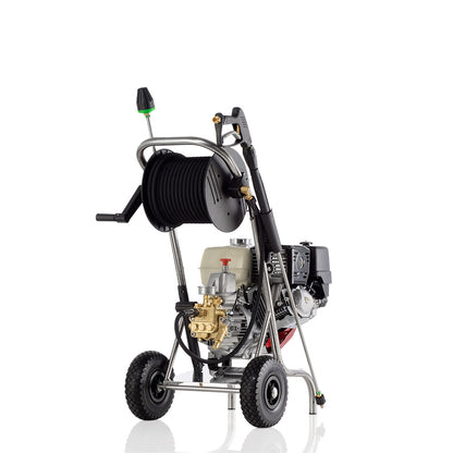 Kränzle B 16/250 met onderstel in RVS + oproller