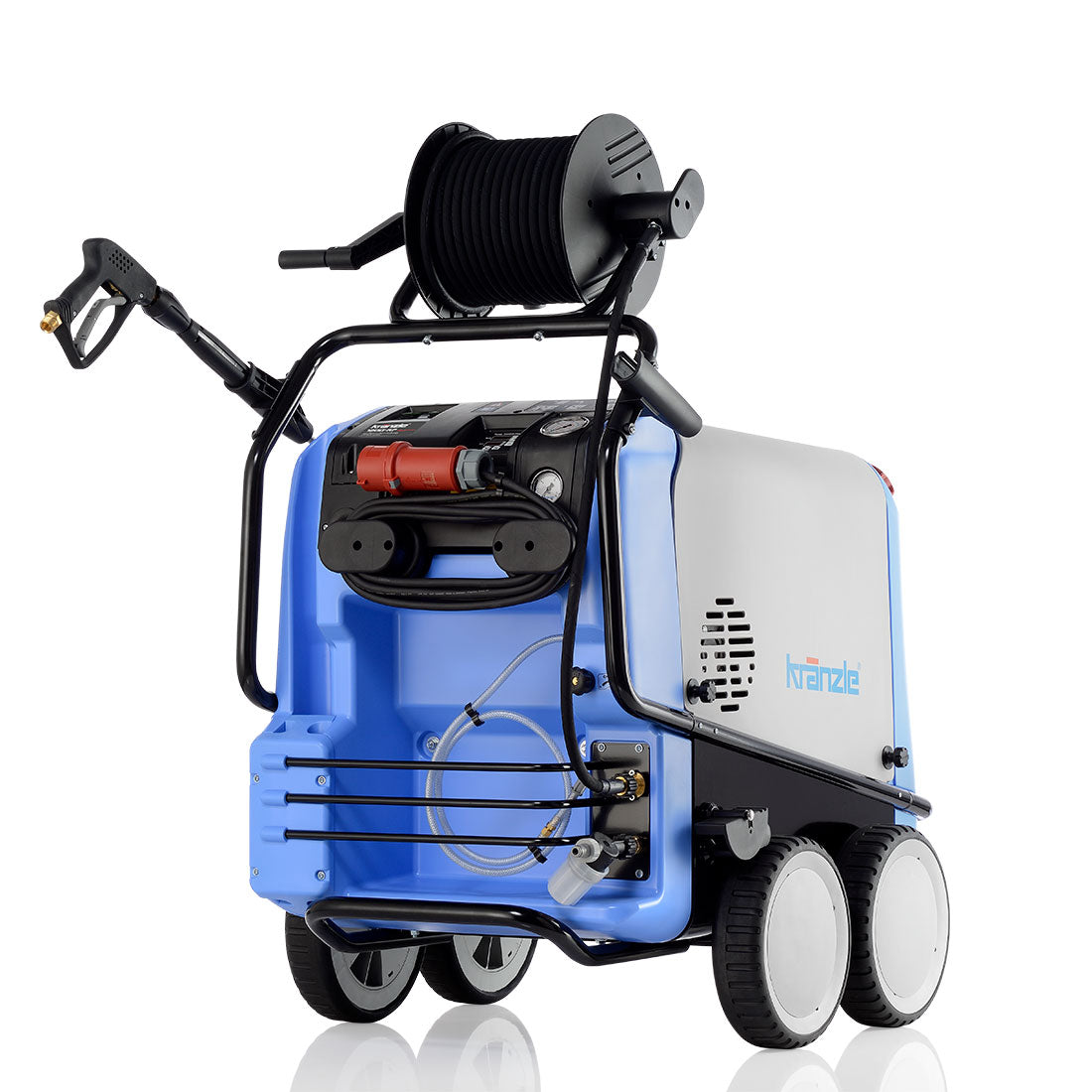 Kränzle Therm 1200 RP met haspel vooraanzicht