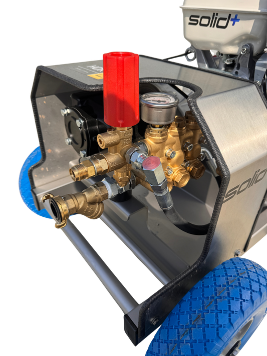 Solid+ HDK 200/21 drukregelaar en manometer