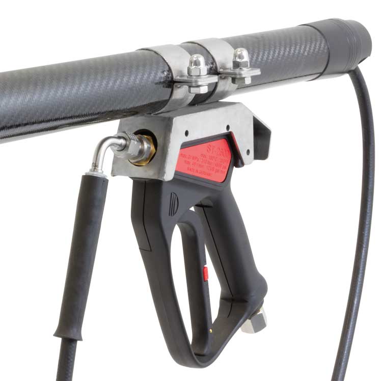 Carbon 3K buizen van R+M Suttner ST-2600 telescooplans 11,5 m