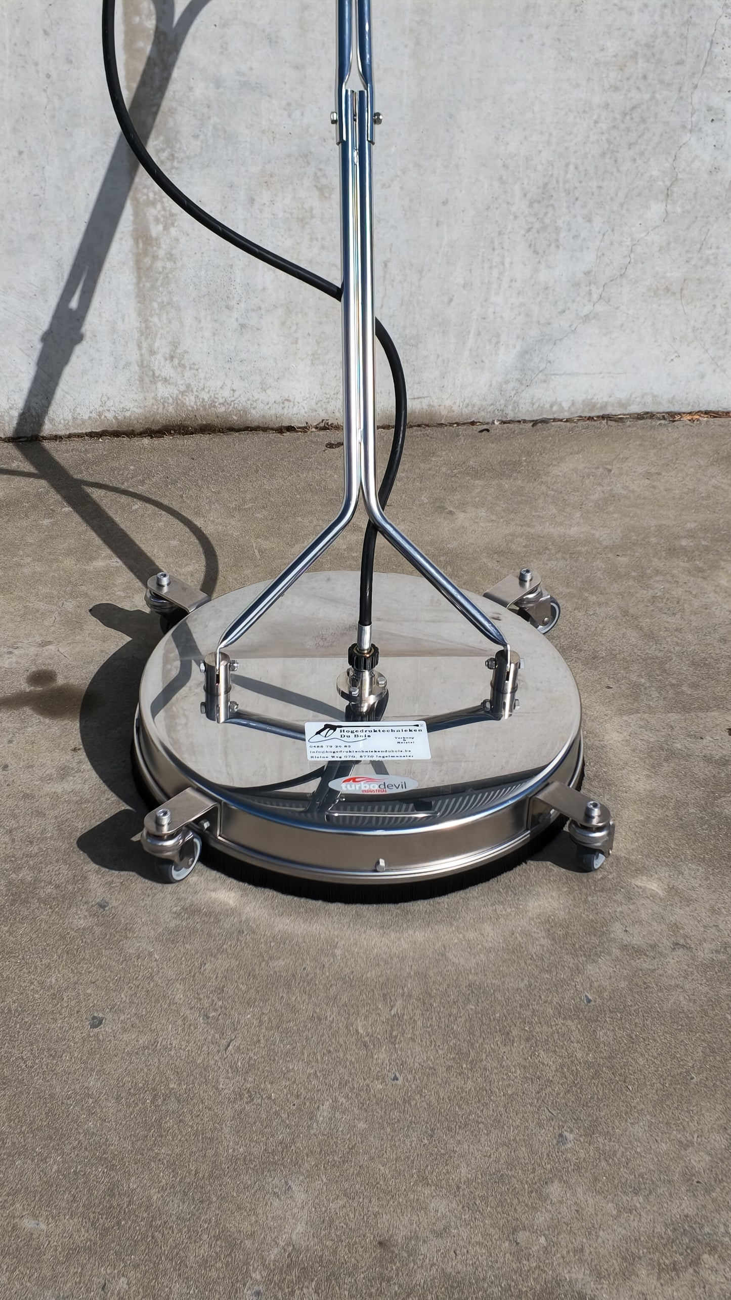 TurboDevil TD520 Industrial occasie - RVS kap en duwbeugel