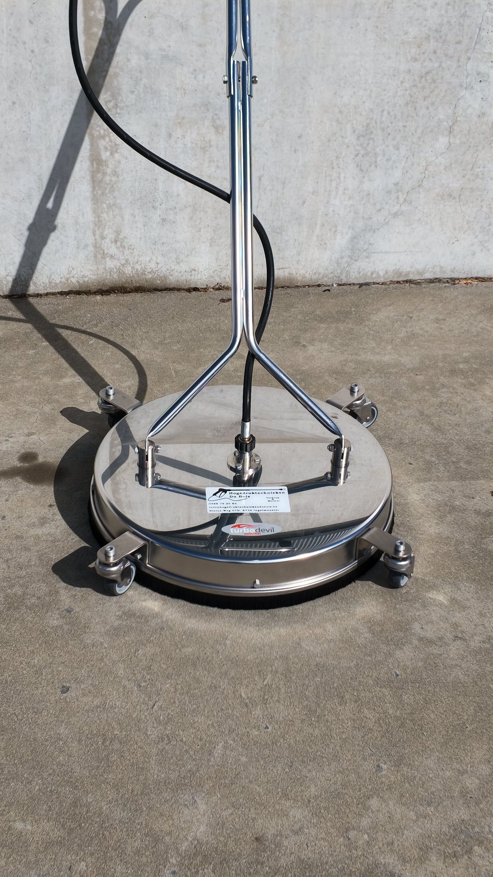 TurboDevil TD520 Industrial occasie - RVS kap en duwbeugel