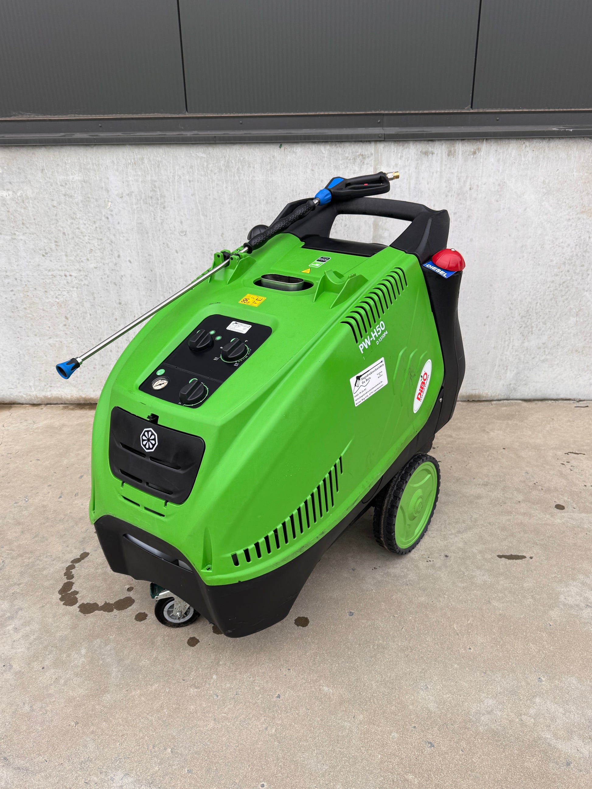 DiBO PW-H50 130/10 occasie warmwater hogedrukreiniger