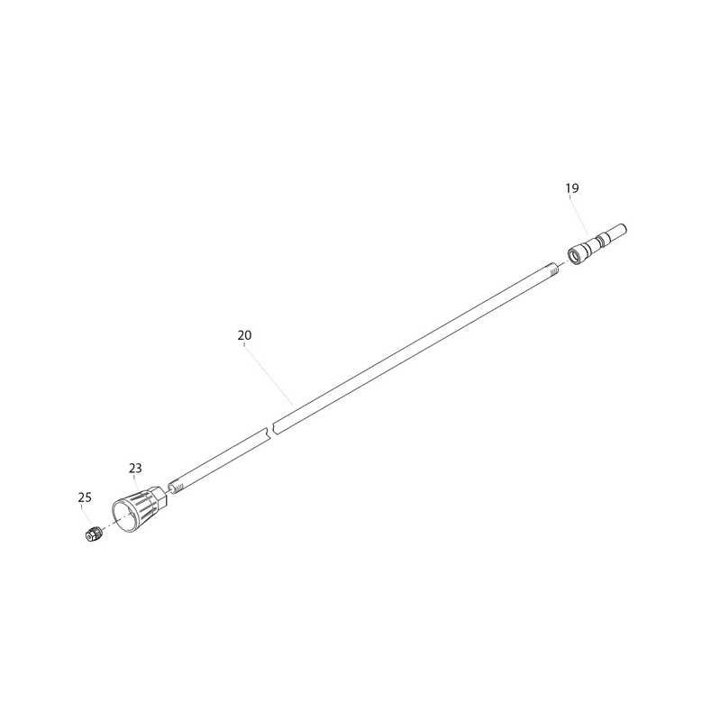Kränzle HD 10-122 TS - Vlakstraallans