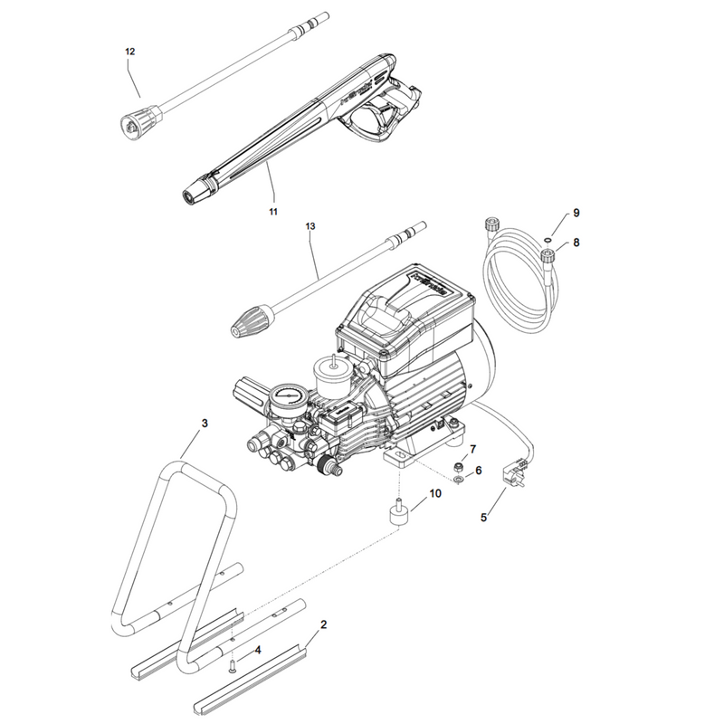 Kränzle HD 12/130 TS - Compleet toestel