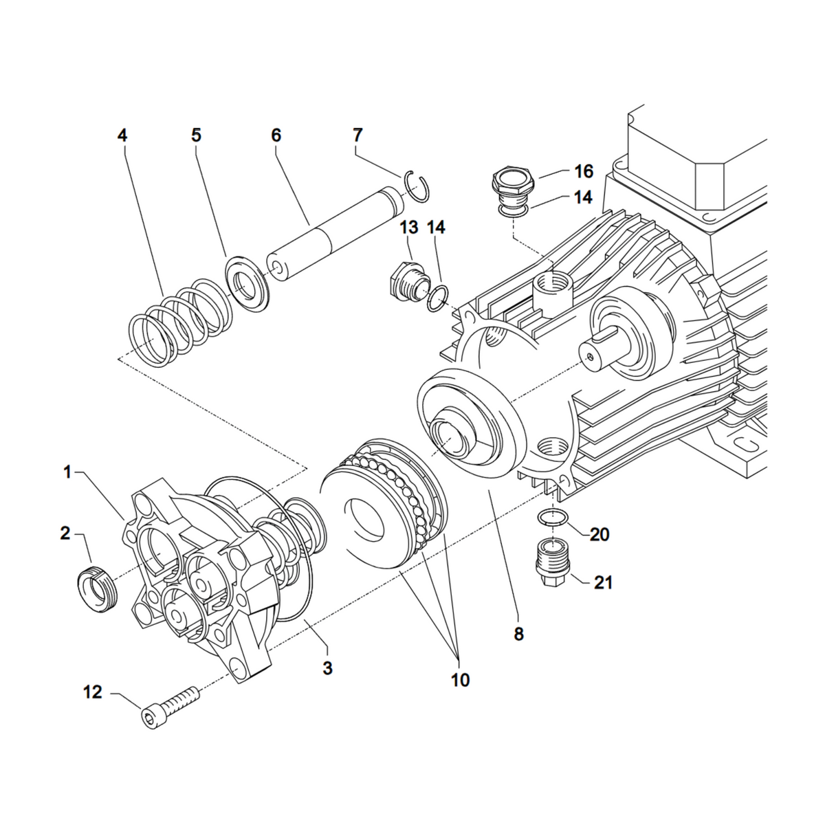KranzleHD980TSkoudwaterhogedrukreiniger_Aandrijving