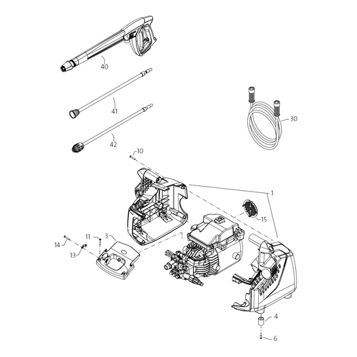 Kränzle K1050  P - Compleet toestel