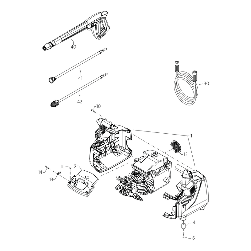 Kränzle K1050  P - Compleet toestel
