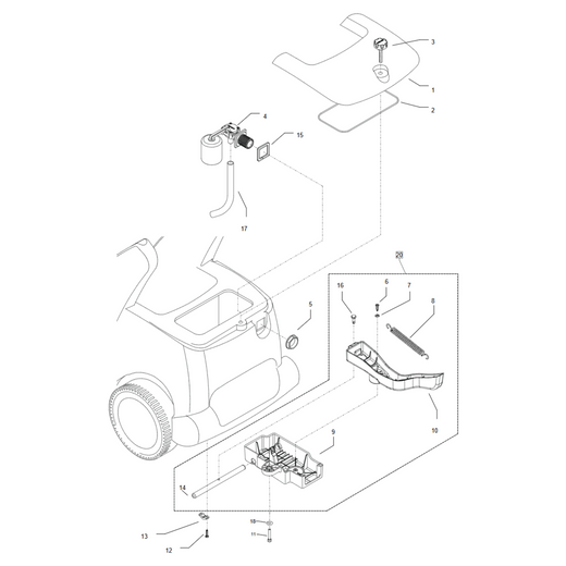 Kränzle Quadro 899 TST - Wateringang