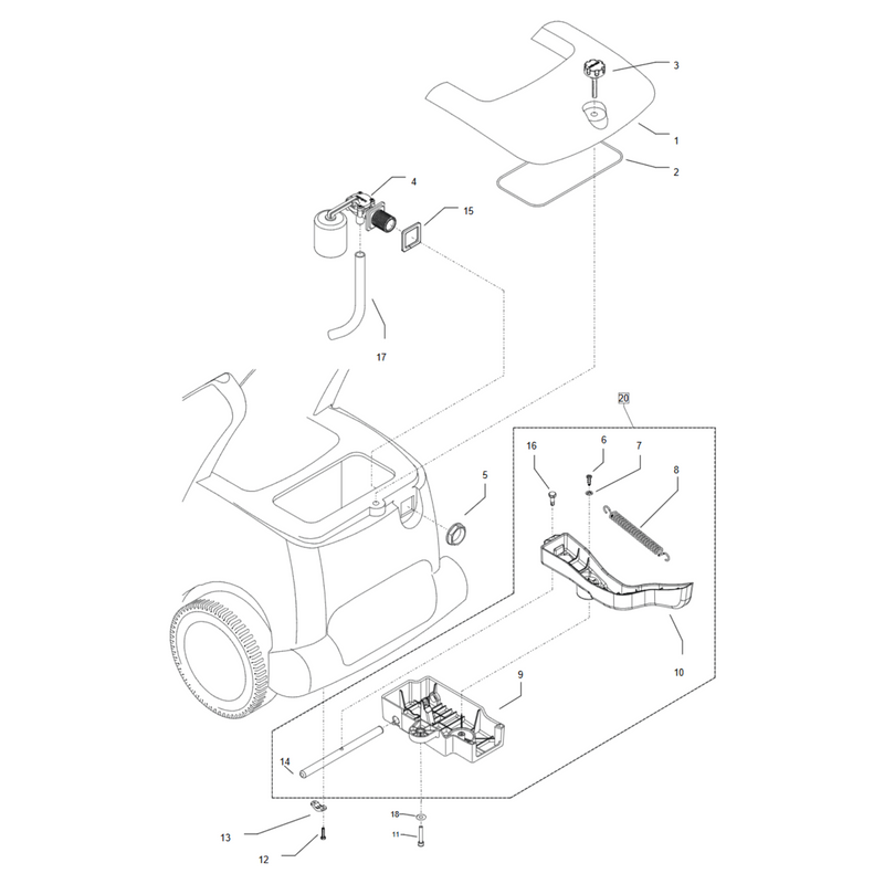 Kränzle Quadro 899 TST - Wateringang