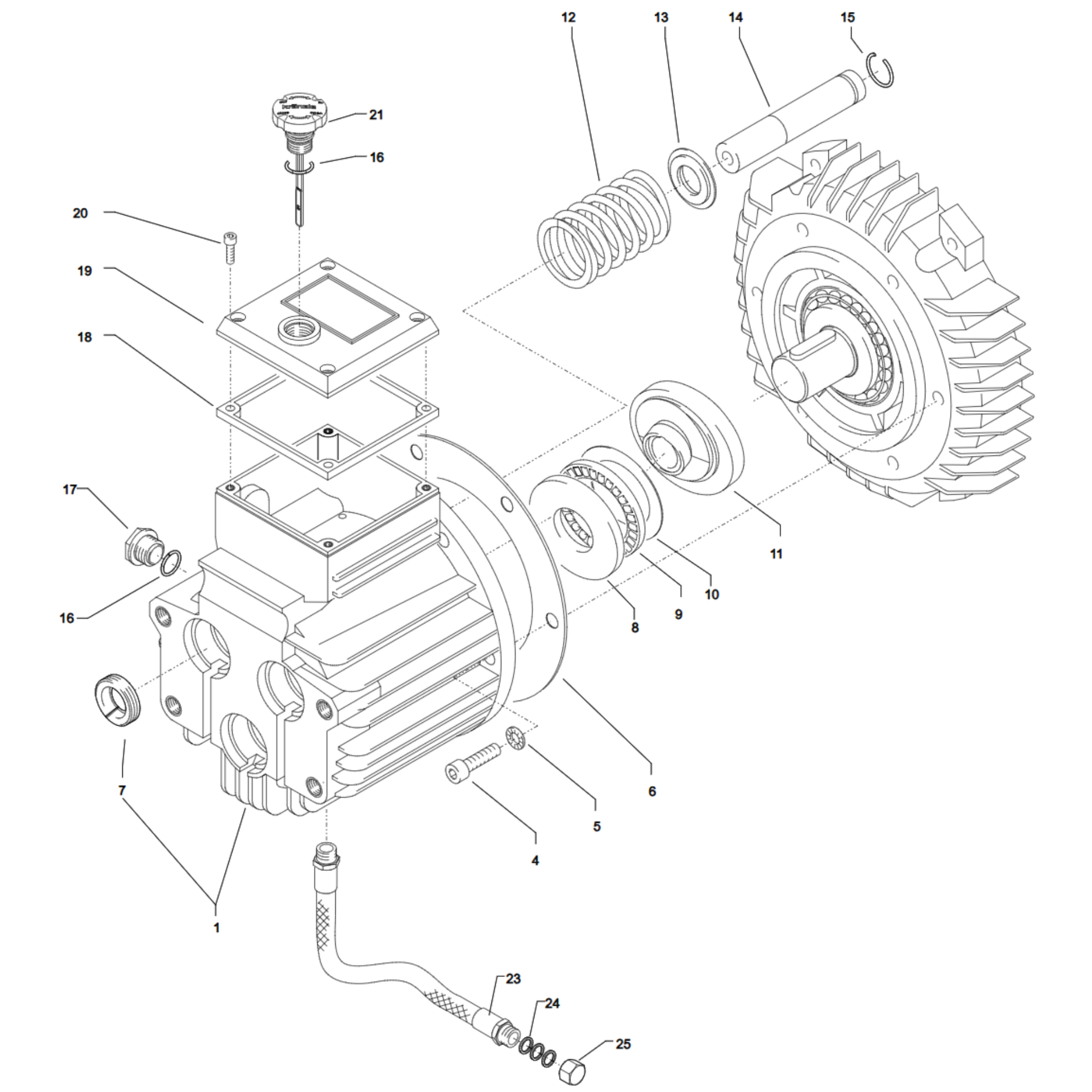KranzleTherm6351_Aandrijving