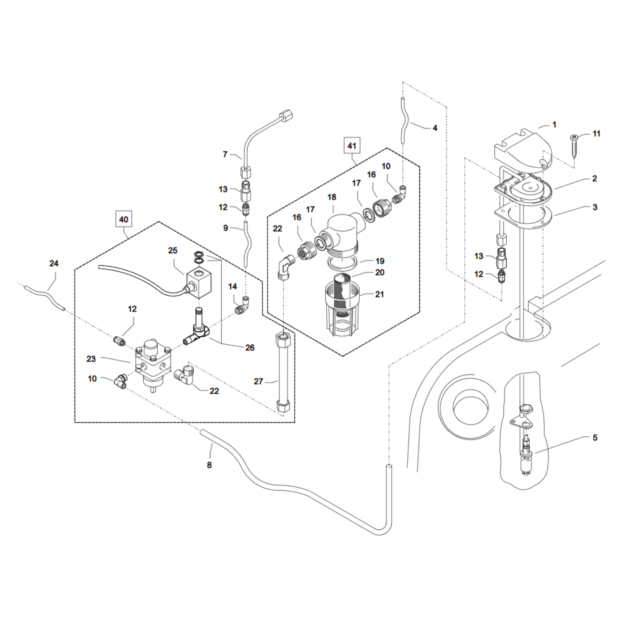 KranzleTherm6351_Brandstoftoevoer