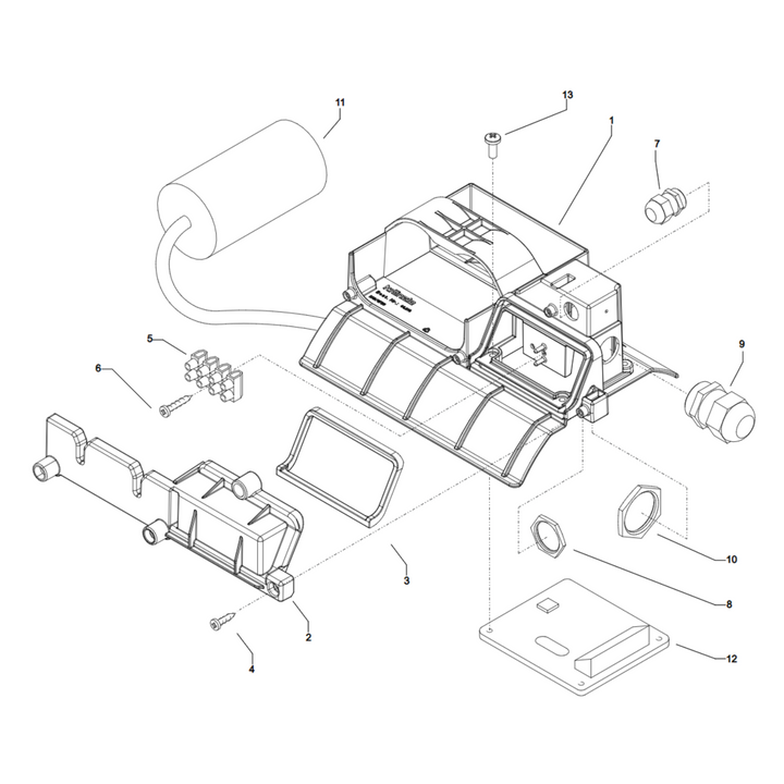 Kränzle Therm C 11/130 - Aansluitkast