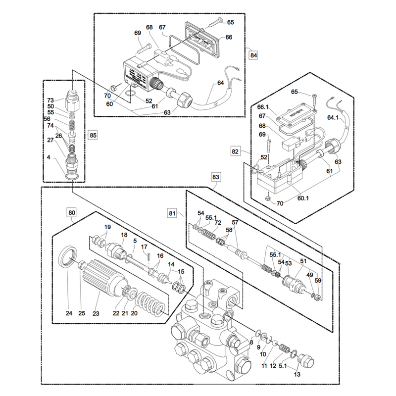 Kränzle Therm C 15/150 - Bypassysteem